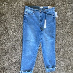 Nicole Miller Soho High Rise Ankle Slim Jeans – Size 16